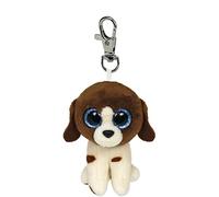 TY Muddles the Dog Plush Key Clip