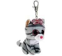 Ty Key Clip – Kiki Grey Cat "Boo"