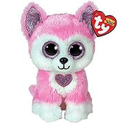 TY Toys - Beanie Boo's Pink Husky Hunk - 15 CM 2008303