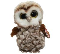 Save TY PERCY BARN OWL BEANIE BOOS 15cm