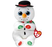 Ty Toys Regular Beanie Bellies - Weatherby Snowman Ty Teddies, Boys & Girls Toys, Collectible Cuddly Soft Toys