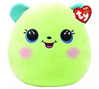 TY Toys - Squish a Boo Bear Clover - 31 CM, Green, TY39314