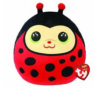 TY Toys - Squish a Boo Ladybird Izzy - 20 CM Red/Black 2009145