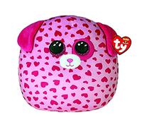 TY Toys - Squish a Boo Pink Dog Tickle - 31 CM 2008302
