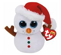 Ty - TY37195 - Beanie Boo's - Scoop Snowman Soft Toy 15 cm