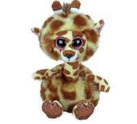 Ty UK Ltd 2005080 Gertie Giraffe - Beanie Boos Stuffed Animal, Multicoloured, 15cm