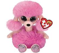 Ty UK Ltd 2005081 Camilla Poodle - Beanie Boos Stuffed Animal, Multicoloured, 15cm