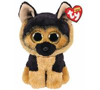 Ty UK Ltd 2005085 Spirit German Shepherd - Boo Med Plush Animal, Multicolor, 24cm