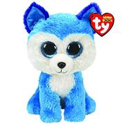 Ty UK Ltd 2005086 Prince Husky - Boo Med Plush Animal, Multicolor, 24cm
