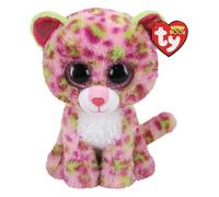 Ty UK Ltd 2005087 Lainey Leopard - Boo Med Plush Animal, Multicolor, 24cm