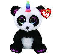 Ty UK Ltd 2005089 Paris Panda W/Horn - Boo Med Plush Animal, Multicolor, 24cm