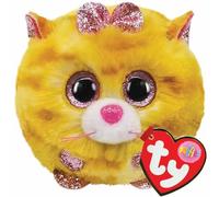 Ty UK Ltd 2005124 Tabitha Cat Puffies Plush Animal, Multicolor, 7cm