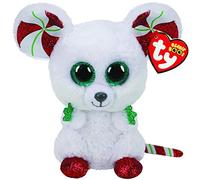 Ty UK Ltd 2005912 Beanie Boos Chimney Mouse-Xmas 2020-Boo-Reg Plush Animal, Multicolor