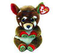 Ty UK Ltd Juno Reindeer Beanie Belly Christmas 2022 Beanie Baby Soft Plush Toy Collectible Cuddly Stuffed Teddy 20cm