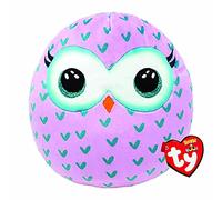TY Winks Owl Squish a Boos 10" | Beanie Baby Soft Plush Toy | Collectible Cuddly Stuffed Teddy