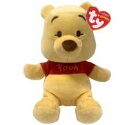 TY Winnie the Pooh Beanie 17cm - Soft Plush Toy Teddy - Collectible Stuffed Plushies - Cuddly Toy Character Gift for Kids