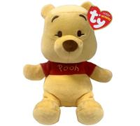 TY Winnie the Pooh Beanie 17cm - Soft Plush Toy Teddy - Collectible Stuffed Plushies - Cuddly Toy Character Gift for Kids