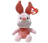 TY Winnie the Pooh Piglet Beanie 17cm - Soft Plush Toy Teddy - Collectible Stuffed Plushies - Cuddly Toy Character Gift for Kids