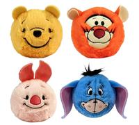 TY Winnie The Pooh, Piglet, Tigger, and Eeyore Bouncers 4 Piece Plush Set - Soft Plush Bouncy Toys for Kids - Collectible Cuddly Character Gift