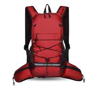 TY&WJ 20L Lightweight Hiking Backpack for Women & Men,Travel Backpack with 2L Water Bladder Reflective Daypack for Running, Cycling, Trekking,C,26x7x44cm(10x3x17inch)