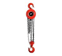 TY&WJ Manual Chain Fall,Capacity 1Ton(2200Lbs) 10Ft Hand Chain Hoist 360° Rotation Hook Manual Hoist Double-Pawl Brake for Workshop Dock,2Ton,3m/10FT