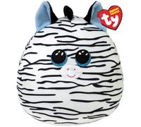 TY Xander Zebra Squish a Boo 10 Inches - Squishy Beanies for Kids, Baby Soft Plush Toys - Collectible Cuddly Stuffed Teddy