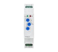 TY09-S1 S2 Multifunctional Time Relay For Industrial Equipment Lighting Equipment 16A AC/DC12-240V AC230V 1Pcs(TY09-S1 ACDC12V-240V)