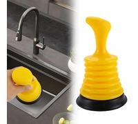 Tyafzzn 18 cm Plunger Small Plunger Drain Plunger Plunger Sink Maximum Suction Power Plunger Sink for Bathroom Kitchen Shower Toilet