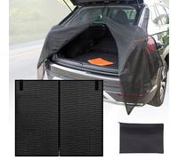 Tyafzzn Tailgate Mosquito Net, 180 x 150 cm, Wing Door Boot Cover, Sun Protection, Fly Screen, Magnetic Car, Car Divider Curtains, Sun Protection for SUV, Outdoor, Camping