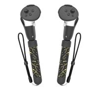 Tyasoleil Accessories Compatible with Quest 3S Controller, Handle Attachments Compatible with Quest 3S/3, Gorilla Tag Long Arms Beat Saber VR Sticks Dual Extensions Grips(C Model)