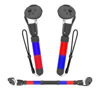 Tyasoleil Accessories for Quest 3S, Handle Attachments Compatible with Quest 3S/3, Gorilla Tag Long Arms Beat Saber VR Sticks Dual Extensions Grips for Playing VR Games (A Model)