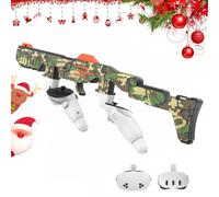 Tyasoleil VR Accessories compatible with Meta Quest 3S/3, VR Magnetic Stock FPS Gaming Accessories, Humanized Weighted Gun Stock, Enhanced Games Reality Experience (Green for Q3&3S)