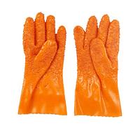 Tyatocepy 2Pcs Silicone Cleaning Scraping Gloves Multifunction Particle Silicone Gloves Peeling Gloves for Kitchen/Household