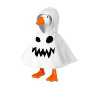 TYBAODAN 7 Inch Desktop Goose Mini Halloween Hoodie, Magnetic Goose Figurine Keychain Accessory, Desktop Decoration, Goose Clothes (Style-2 (without goose))
