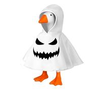 TYBAODAN 7 Inch Desktop Goose Mini Halloween Hoodie, Magnetic Goose Figurine Keychain Accessory, Desktop Decoration, Goose Clothes (Style-1 (without goose))