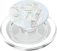 Tybee Island GA Map (2017) PopSockets PopGrip for MagSafe