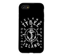 Tybee Island Georgia Nautical Anchor Compass Rose Adventure Case for iPhone SE (2020) / 7/8