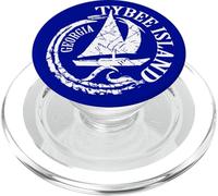 Tybee Island, Georgia Sailing Monohull, Catamaran PopSockets PopGrip for MagSafe