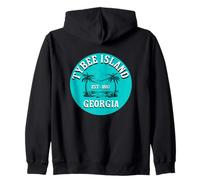 Tybee Island Georgia Zip Hoodie