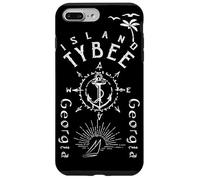 Tybee Island Souvenir, Georgia Nautical Compass Rose Case for iPhone 7 Plus/8 Plus