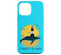 Tybee Island Tropical Sunset Lighthouse Tourist Vacation Case for iPhone 13 Pro Max