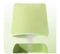 TYBEITAO Cat Litter Mat, Honeycomb Double Layer Easy Clean Cat Carpet Waterproof Leakproof Anti-Slip, Cat Litter Matt,Green-M