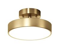 TYBERRY 350 Degree Adjustable Modern Simple Round Ceiling Lamp, LED Flush Mount Surface Mount Ceiling Light Fixture,Three-color Dimming Ceiling Light,easy To Install