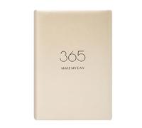 TYBGAU Boutique UK A5 2026 Planner Diary 365 Day Schedule Book with PU Leather Cover, Lined Pages, Academic Business Agenda, Office School Memo Books