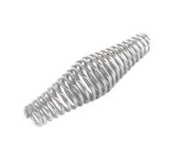 TYBGAU Boutique UK Heavy Duty Spring Handle, BBQ Grill Springs for Smoker Stove Pit, Elasticity Steel Roll Barbecue Accessories(14cm)