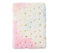 TYBGAU Boutique UK Plush Pattern Fluffy Notebook, Mini Soft Cover Writing Journal for Women and Girls, Adorable Student Office Notepad Memo Books(Beige)