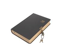 TYBGAU Boutique UK Secret Diary Notebook with Lock, 365 Day Journal and Planner with Password, Privacy Locked Notebook for Office School Memo Books