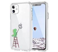 Tybiky Mobile Phone Case for iPhone 16 Pro Max Case Creative Apples Pattern Protective Case Air Cushion Case Scratch-Resistant TPU Shockproof Silicone with Airbag Bumper Cover for iPhone 16 Pro Max,