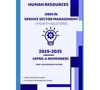 TYBMS SEM 6: Human Resource: HRM in Service Sector Management: BMS