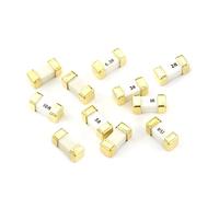 TYBOPHQJ 100 Pcs/Lot Gold Silver 1808 125V 250V AC 451 SMD Fast Blow Fuse 2410 Fuse Holder 125mA 200mA 250mA 315mA 500mA 750mA 1A 1.5A(4a)